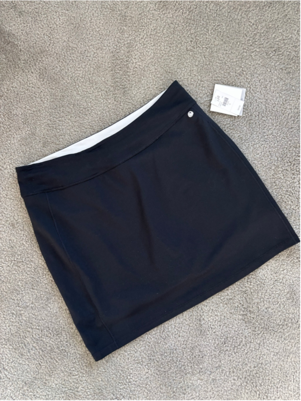 NWT Black J.Jill PureJill Fit Active Skort | Sz Lg